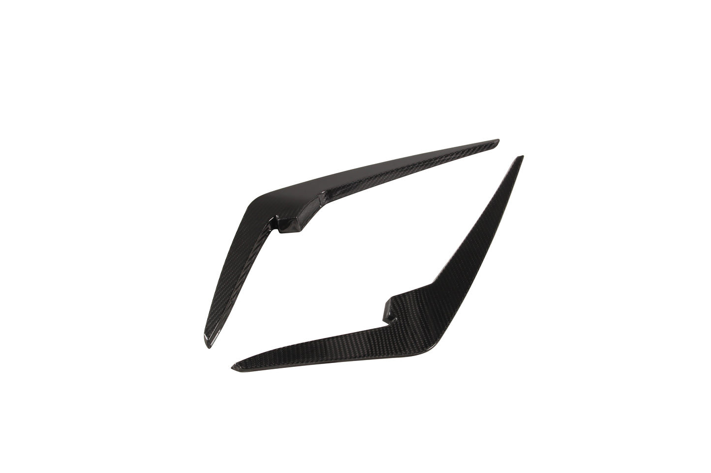 Dry Carbon Fiber Audi RS6/RS7 (C8) Front Canards (Paktechz Design)