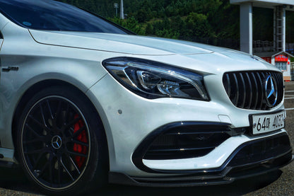 Carbon Fiber Mercedes CLA-Class (W117) Front Lip (Paktechz Design)