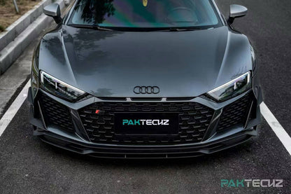 Dry Carbon Fiber Audi R8 Front Lip (Paktechz Design)