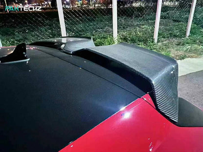 Dry Carbon Fiber Audi RS3 (8Y) Rear Spoiler (Paktechz Design)