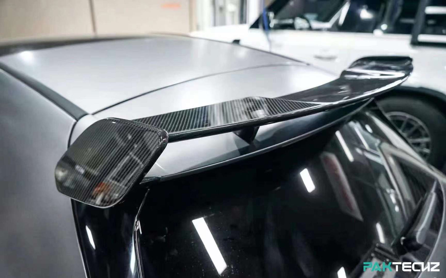 Dry Carbon Fiber Mercedes A-Class (W177) Rear Wing (Paktechz Design)