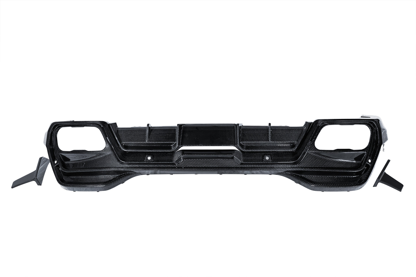 Dry Carbon Fiber BMW X6 (G06) Rear Diffuser (Paktechz Design)