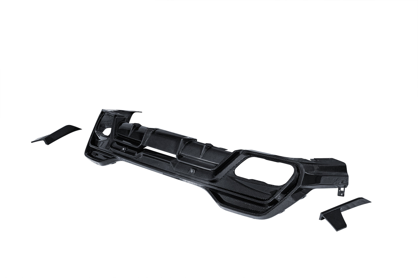 Dry Carbon Fiber BMW X6 (G06) Rear Diffuser (Paktechz Design)