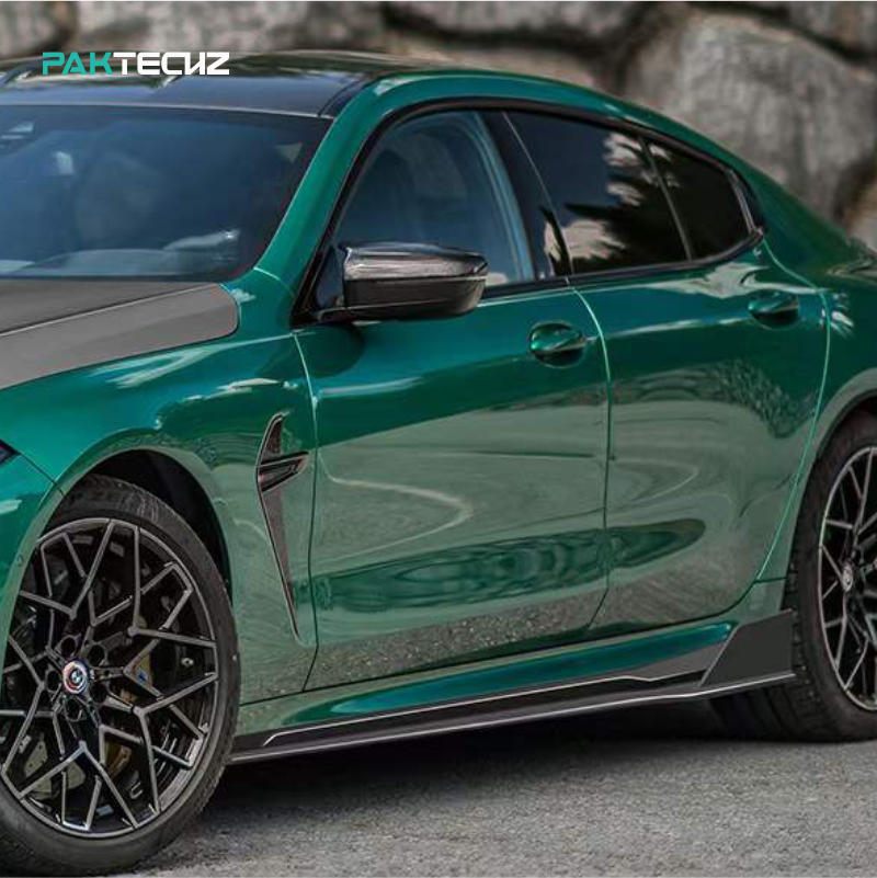 Dry Carbon Fiber BMW M8 (F9X) Side Skirt (Paktechz Design)