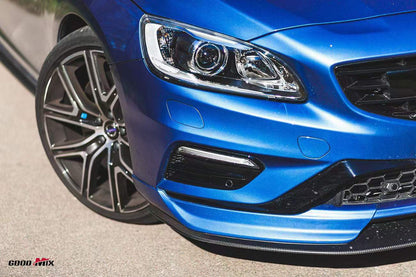 Dry Carbon Fiber Volvo V60/S60 Front Lip (Good Mix)