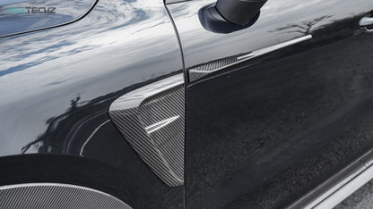 Dry Carbon Fiber Porsche Cayenne (9YA) Fender Trims (Paktechz Design)