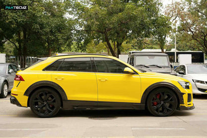 Dry Carbon Fiber Audi RSQ8 Side Skirts (Paktechz Design)