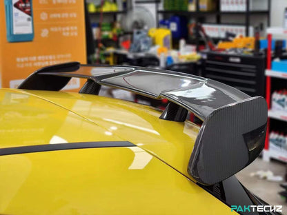 Dry Carbon Fiber Mercedes A-Class (W177) Rear Wing (Paktechz Design)