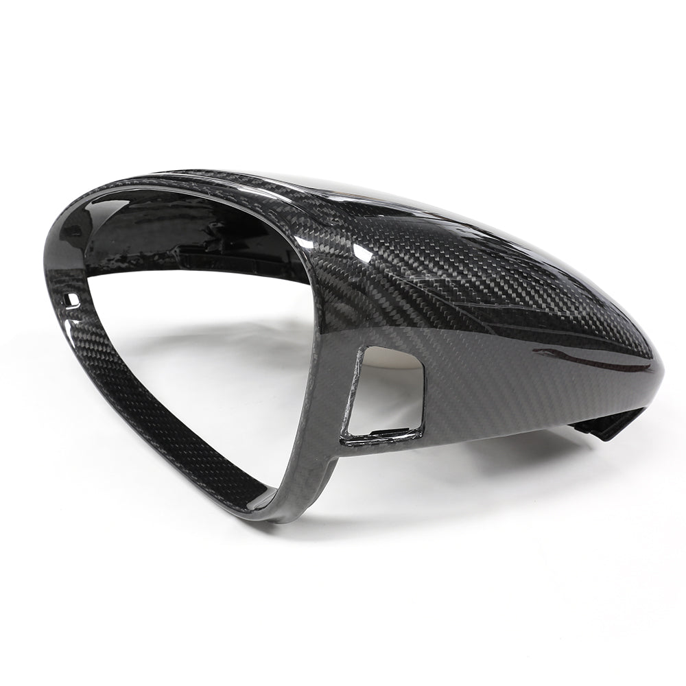 Dry Carbon Fiber Porsche Panamera (971) Mirror Caps (Paktechz Design)