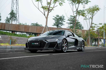 Dry Carbon Fiber Audi R8 Front Lip (Paktechz Design)