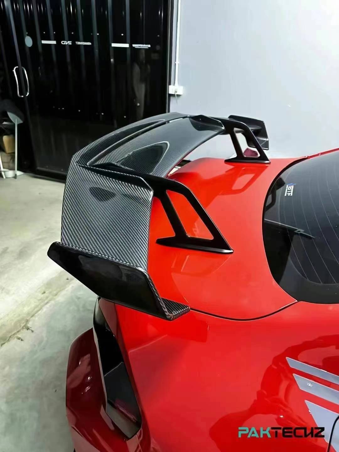 Dry Carbon Fiber BMW M2 (G87) Rear Wing (Paktechz Design)