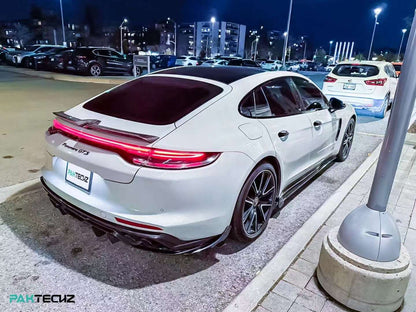 Dry Carbon Fiber Porsche Panamera (971) Rear Spoiler (Paktechz Design)