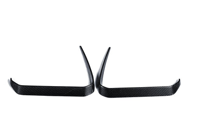Dry Carbon Fiber BMW X6 (G06) Front Canards (Paktechz Design)