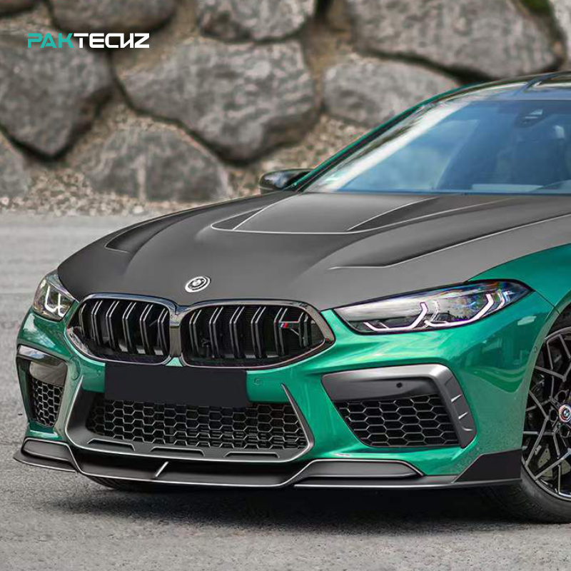 Dry Carbon Fiber BMW M8 (F9X) Front Lip (Paktechz Design)