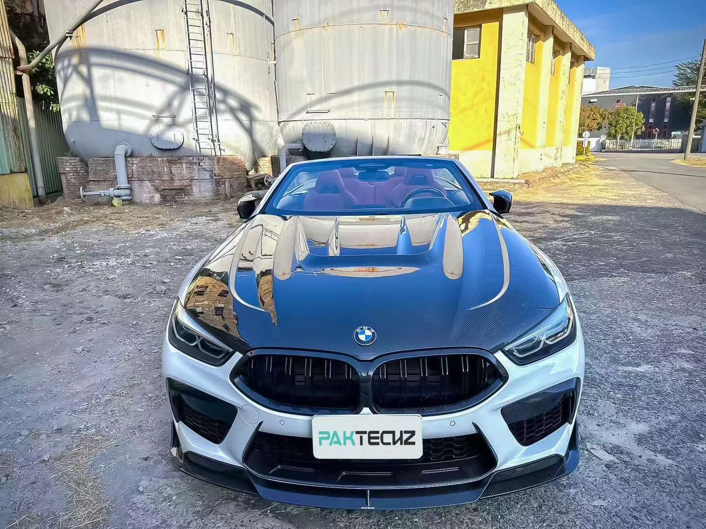 Dry Carbon Fiber BMW M8 (F9X) Front Vent Trim (Paktechz Design)