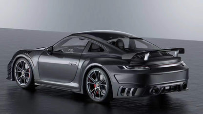 Dry Carbon Fiber Porsche Turbo S (992) Roof Spoiler (Paktechz Design)