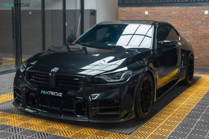 Dry Carbon Fiber BMW M2 (G87) Front Lip (Paktechz Design)
