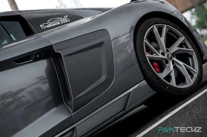 Dry Carbon Fiber Audi R8 Side Blades (Paktechz Design)