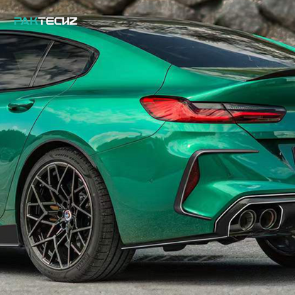 Dry Carbon Fiber BMW M8 (F9X) Rear Canards (Paktechz Design)