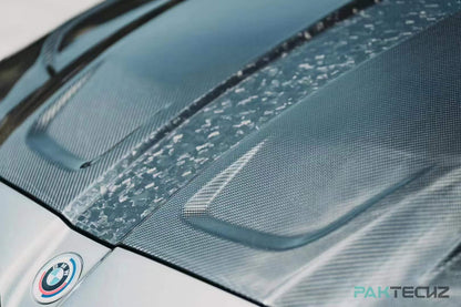Dry Carbon Fiber BMW M3/M4 (G8X) Hood (Paktechz Design)