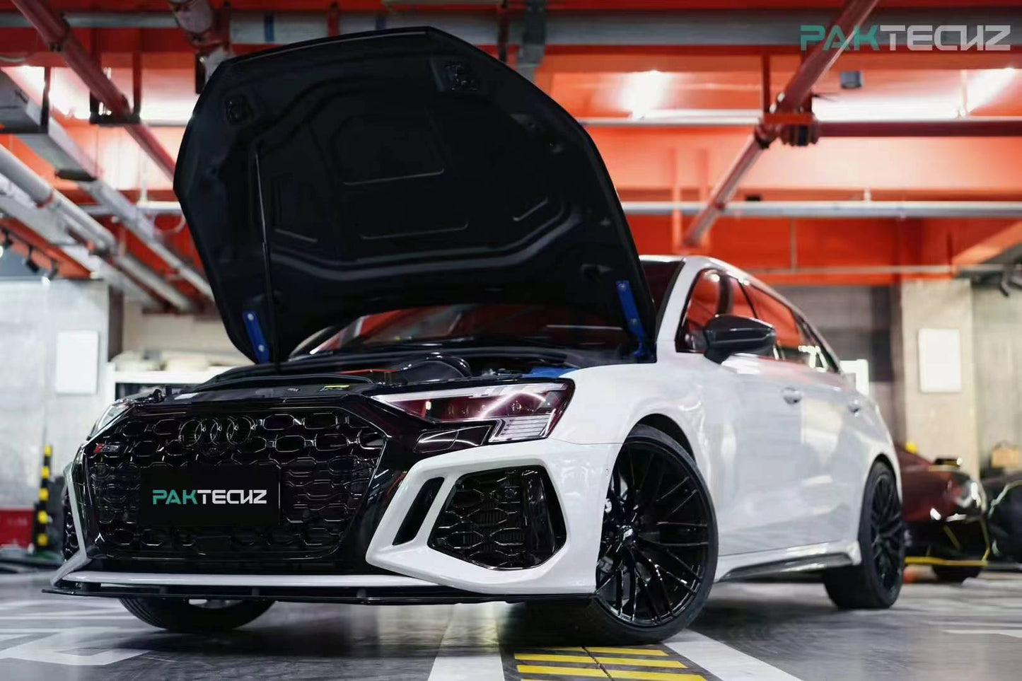 Dry Carbon Fiber Audi RS3 (8Y) Hood (Paktechz Design)