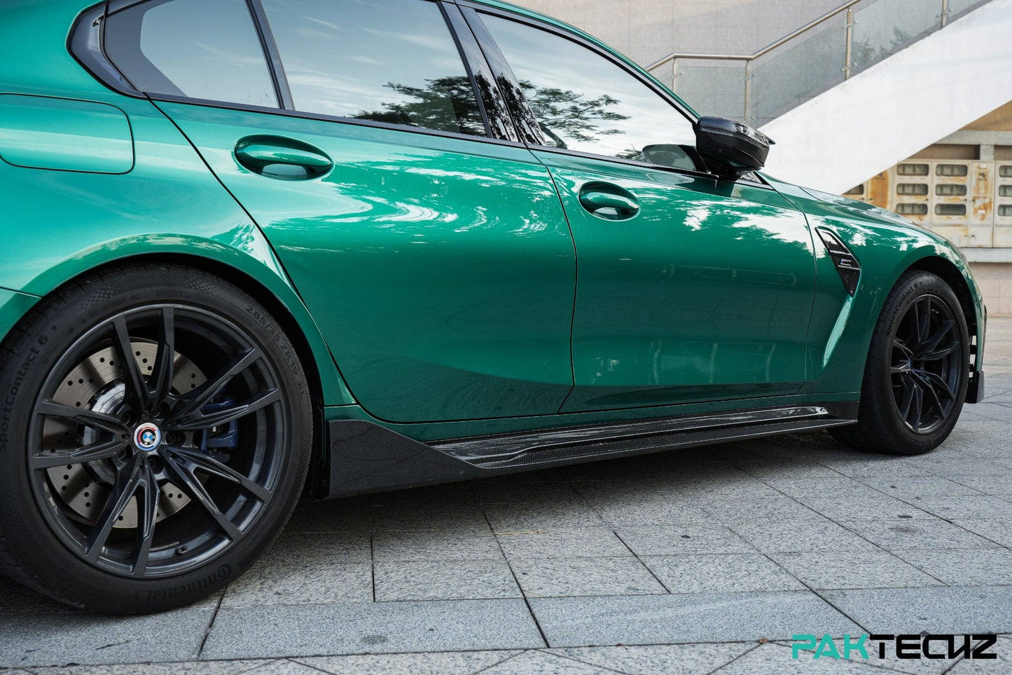 Dry Carbon Fiber BMW M3/M4 (G8X) Side Skirts (Paktechz Design)