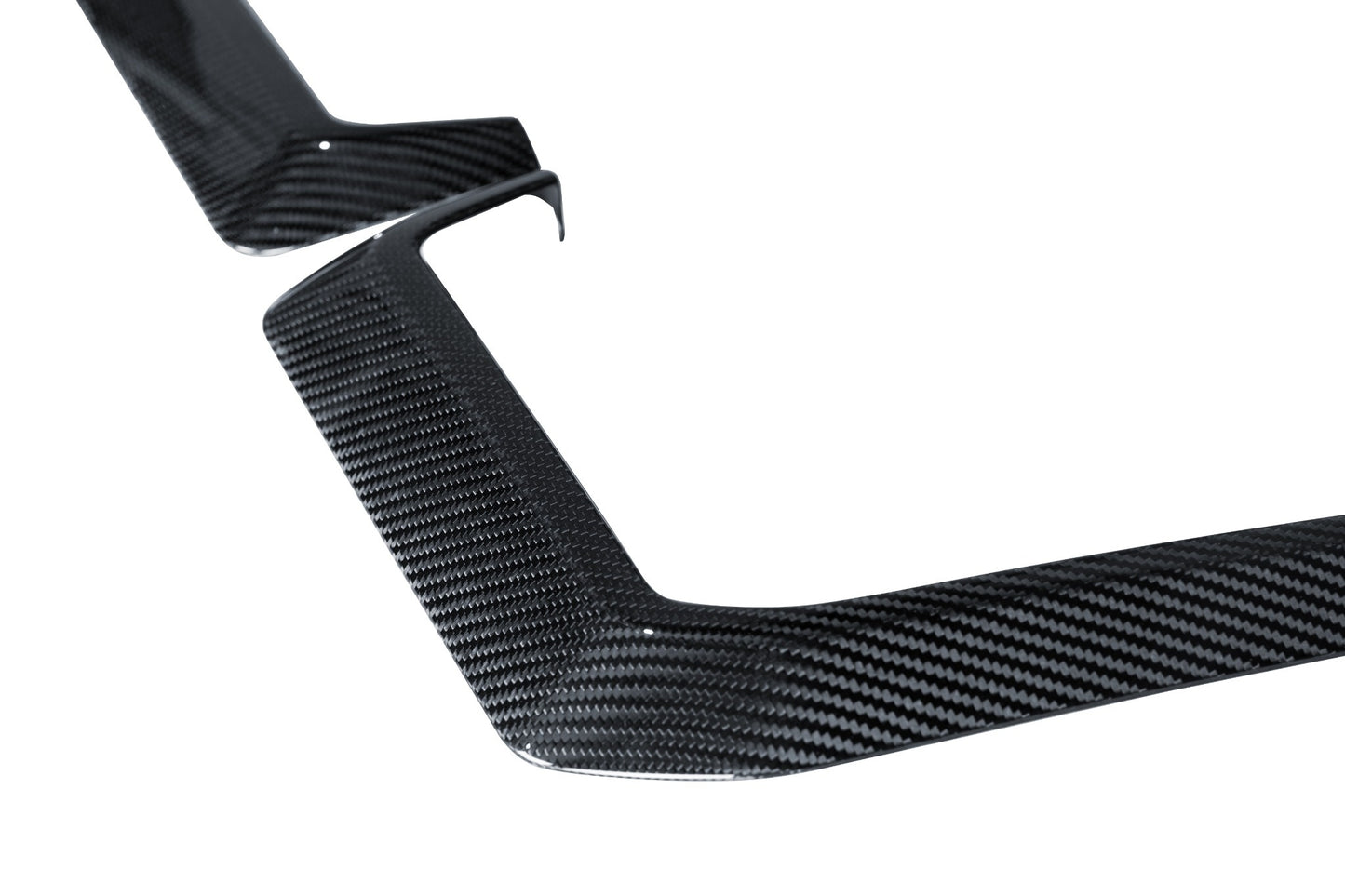 Dry Carbon Fiber BMW M2 (G87) Rear Canards Ver.1 (Paktechz Design)