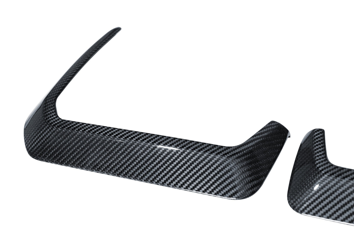 Dry Carbon Fiber BMW M2 (G87) Rear Canards Ver.1 (Paktechz Design)