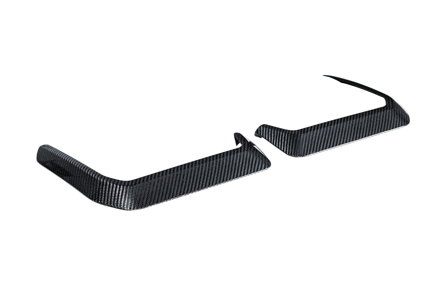 Dry Carbon Fiber BMW M2 (G87) Rear Canards Ver.1 (Paktechz Design)