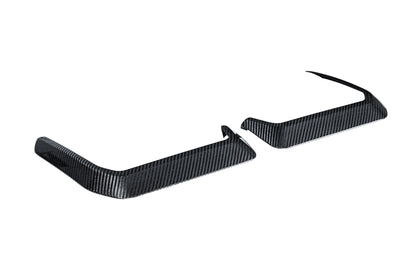 Dry Carbon Fiber BMW M2 (G87) Rear Canards Ver.1 (Paktechz Design)