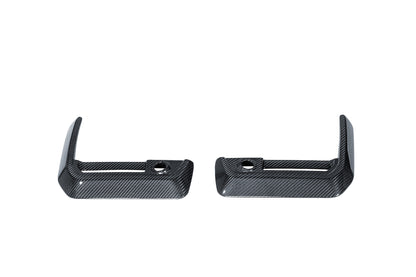 Dry Carbon Fiber BMW M2 (G87) Rear Canards Ver.2 (Paktechz Design)