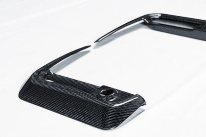 Dry Carbon Fiber BMW M2 (G87) Rear Canards Ver.2 (Paktechz Design)