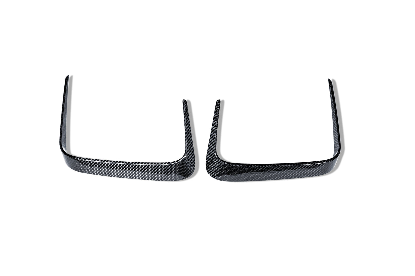 Dry Carbon Fiber BMW M8 (F9X) Rear Canards (Paktechz Design)