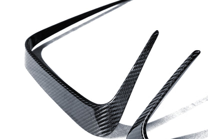 Dry Carbon Fiber BMW M8 (F9X) Rear Canards (Paktechz Design)