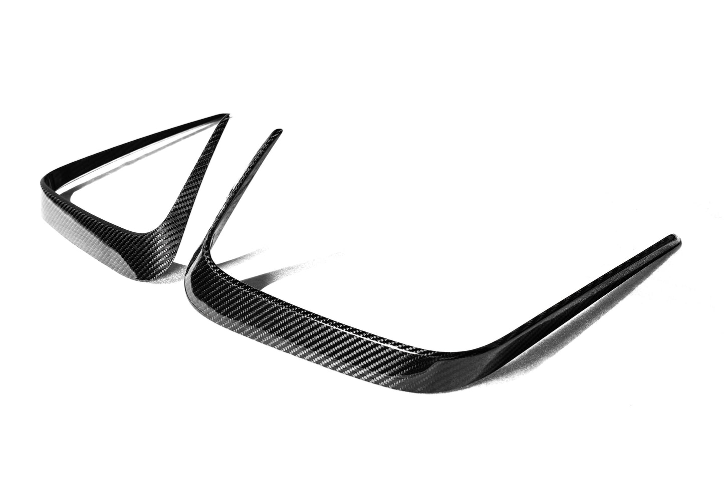 Dry Carbon Fiber BMW M8 (F9X) Rear Canards (Paktechz Design)