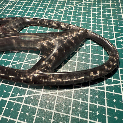 Carbon Fiber Hyundai Emblem