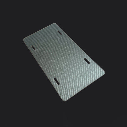 Carbon Fiber License Plate