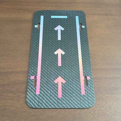 Custom Carbon Fiber License Plate