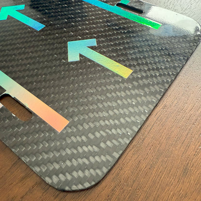 Custom Carbon Fiber License Plate
