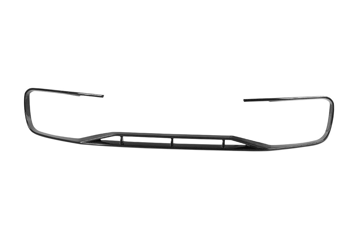 Dry Carbon Fiber Porsche Panamera (971) Front Bumper Trim (Paktechz Design)