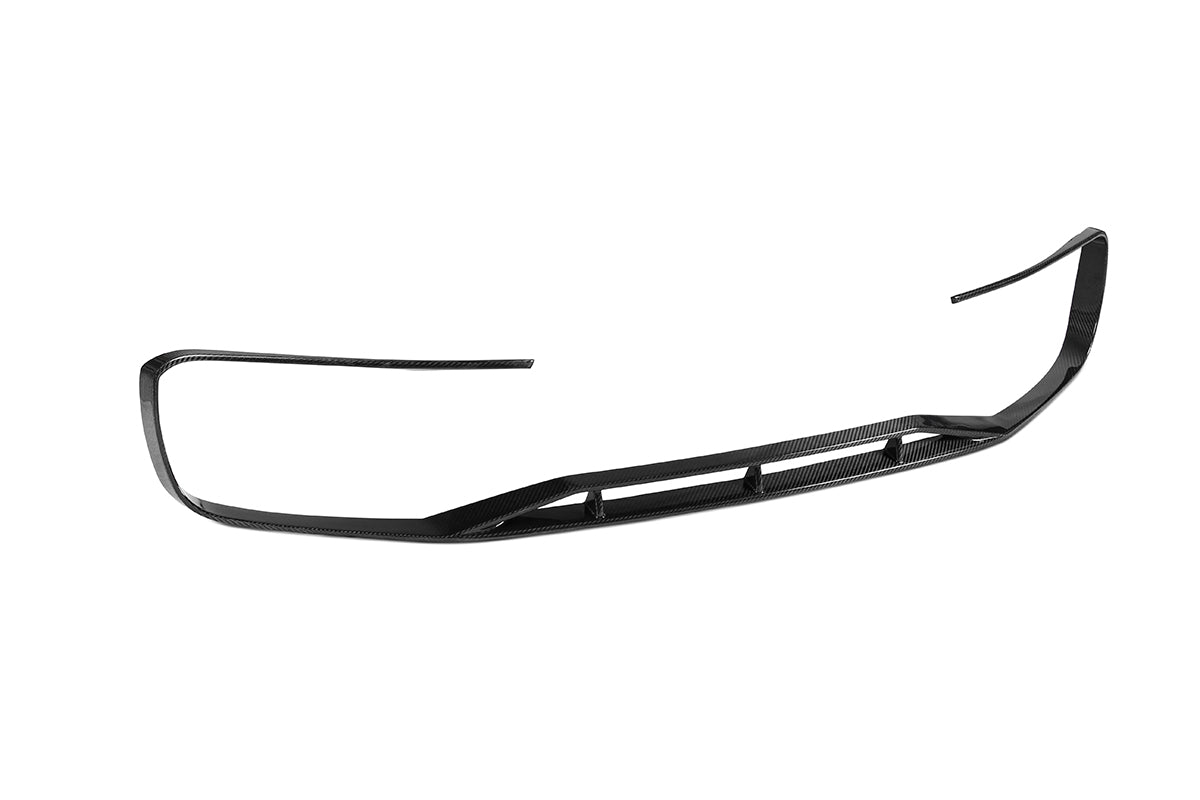 Dry Carbon Fiber Porsche Panamera (971) Front Bumper Trim (Paktechz Design)