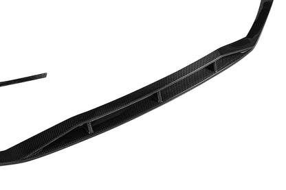 Dry Carbon Fiber Porsche Panamera (971) Front Bumper Trim (Paktechz Design)