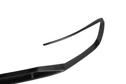 Dry Carbon Fiber Porsche Panamera (971) Front Bumper Trim (Paktechz Design)