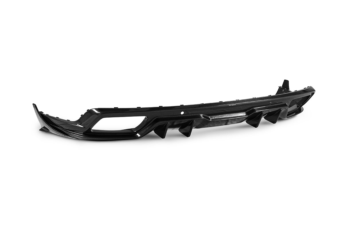 Dry Carbon Fiber Porsche Panamera (971) Rear Diffuser (Paktechz Design)
