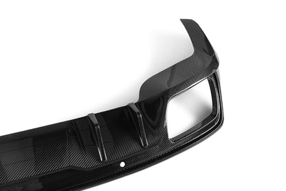 Dry Carbon Fiber Porsche Panamera (971) Rear Diffuser (Paktechz Design)