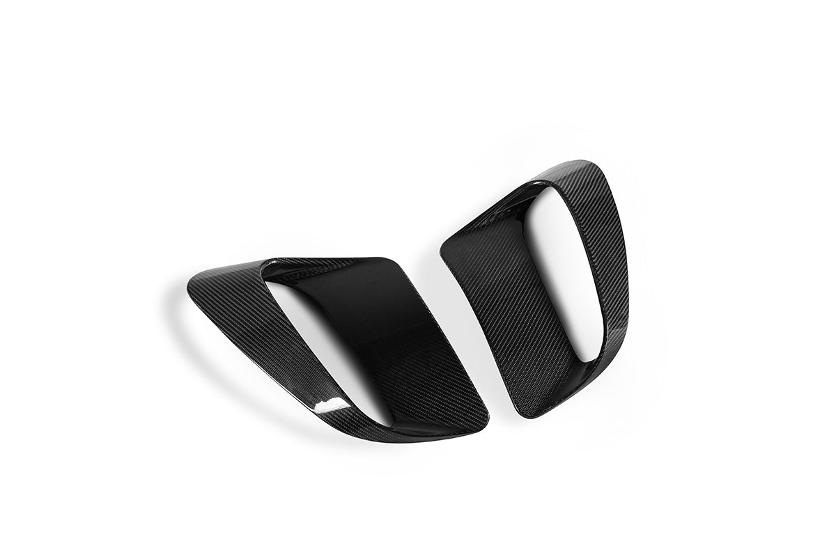 Dry Carbon Fiber Porsche Turbo S (992) Side Air Intakes (Paktechz Design)