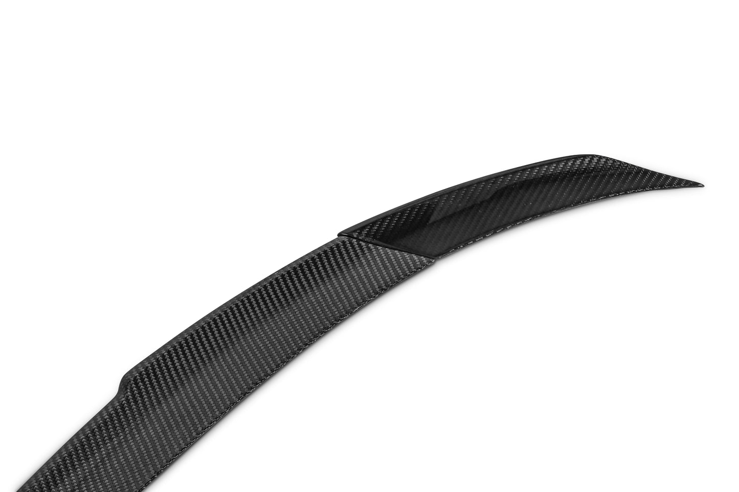 Dry Carbon Fiber Porsche Taycan Ducktail Rear Spoiler (Paktechz Design)