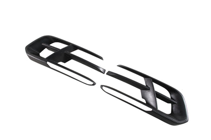 Dry Carbon Fiber Porsche Panamera (971) Front Air Intake Trim (Paktechz Design)