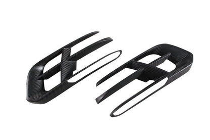 Dry Carbon Fiber Porsche Panamera (971) Front Air Intake Trim (Paktechz Design)