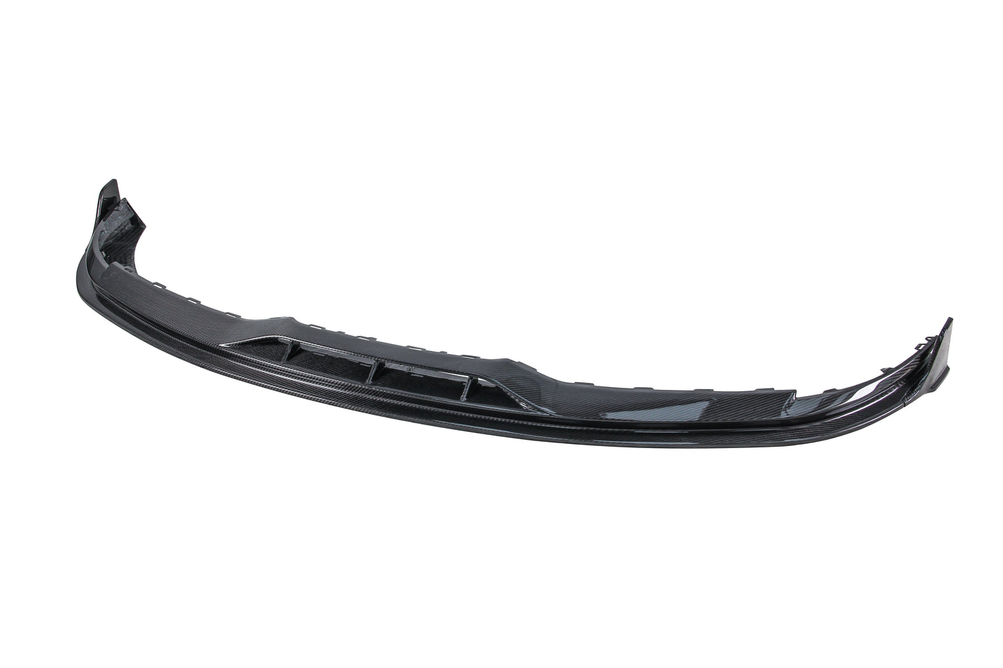 Dry Carbon Fiber Porsche Taycan Front Lip (Paktechz Design)